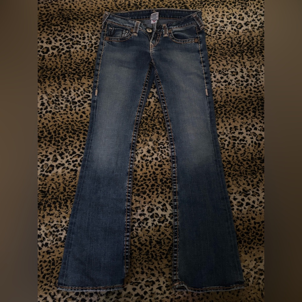 size 26 true religion flare jeans
